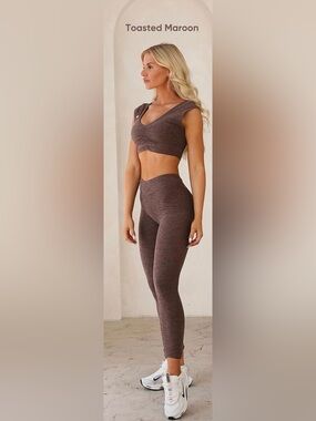Stacci Athletics v waisted pocket leggings